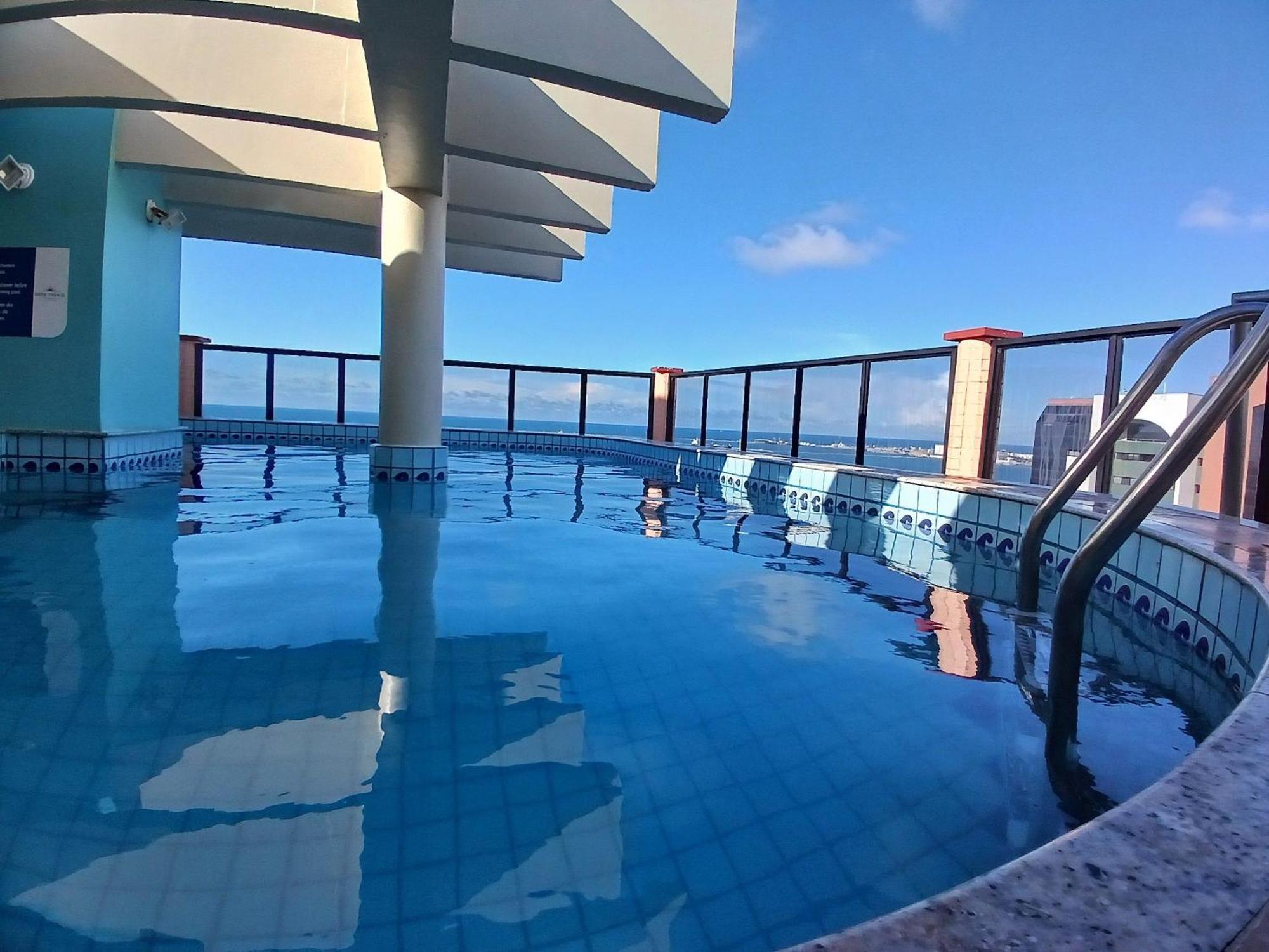 Отель Flat Brasil Tropical By Escala Imoveis Форталеза Экстерьер фото