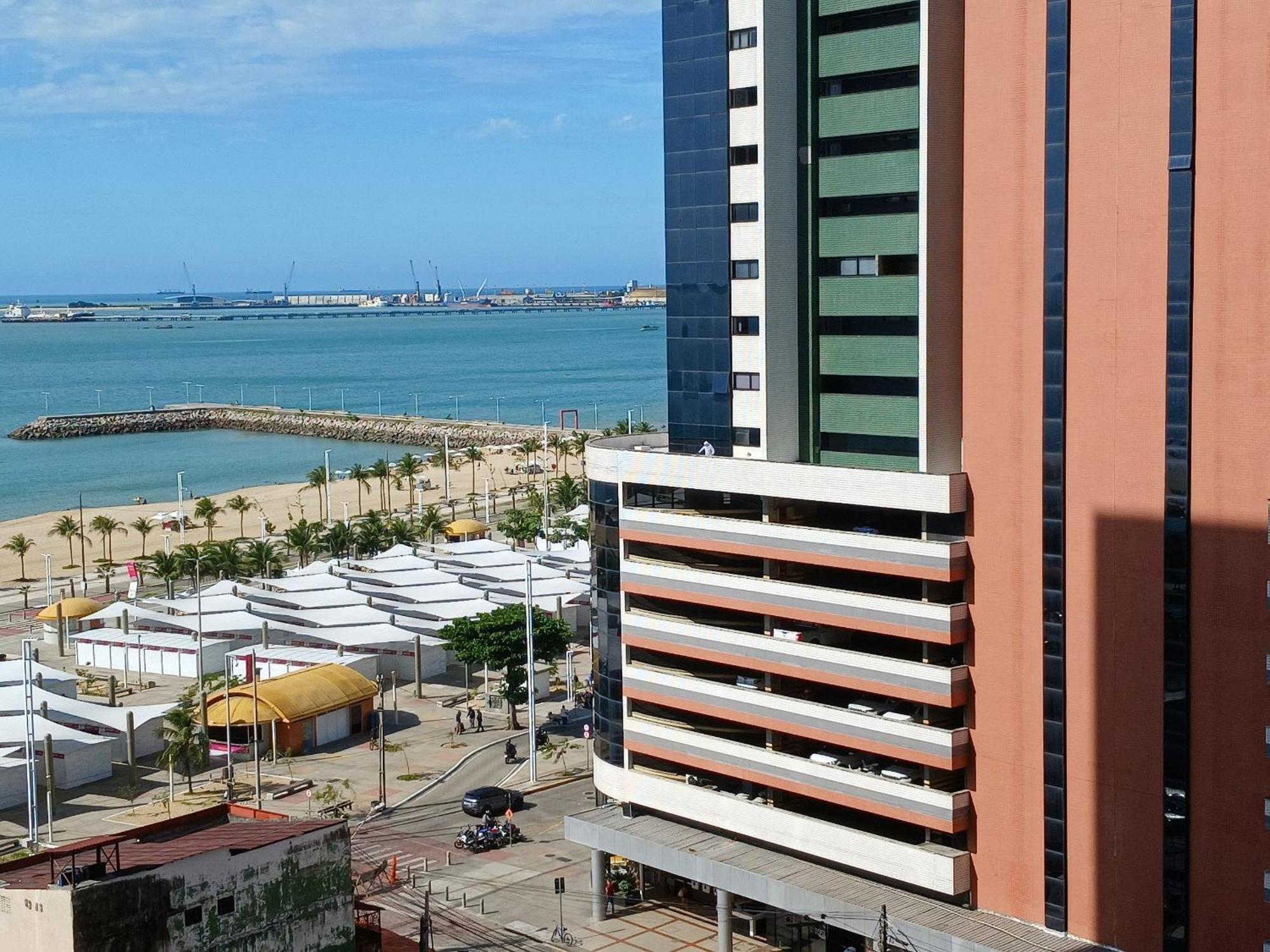 Отель Flat Brasil Tropical By Escala Imoveis Форталеза Экстерьер фото
